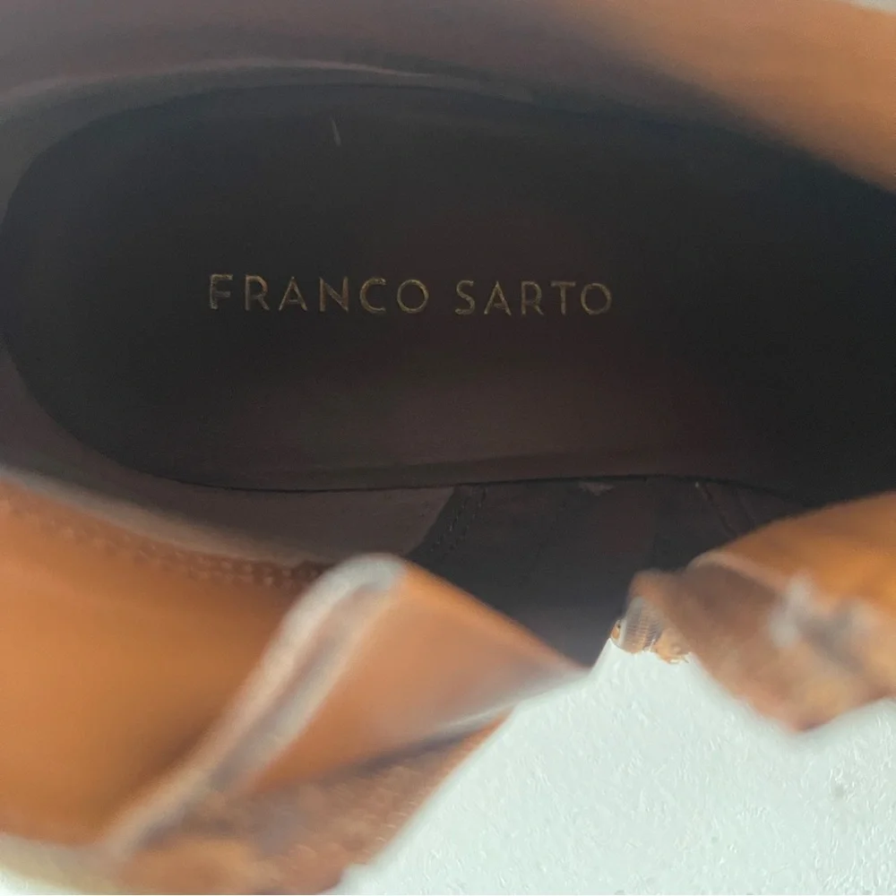Franco Sarto Brown Suede Ankle Boots in size 9.5 - Picture 6 of 7